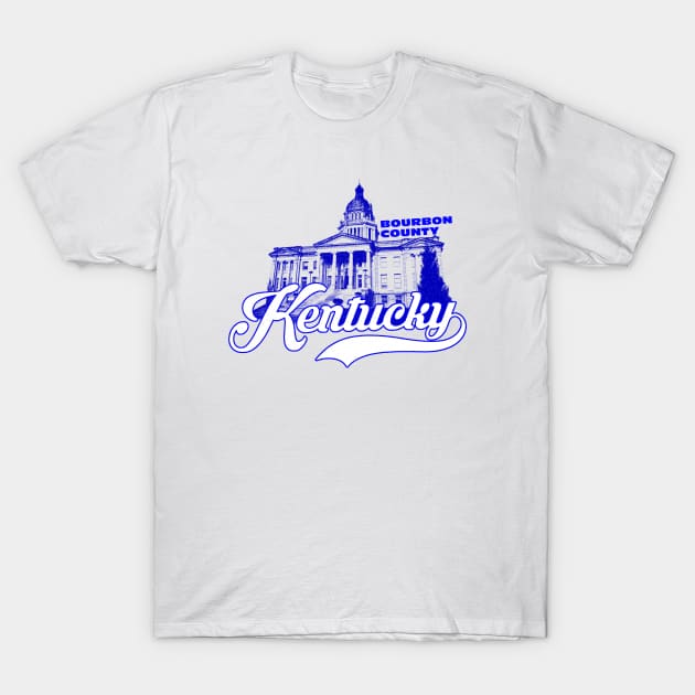 Bourbon County Kentucky T-Shirt by LocalZonly